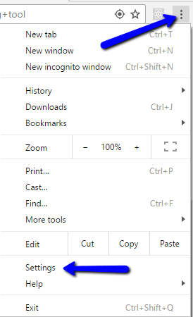 Browser Settings